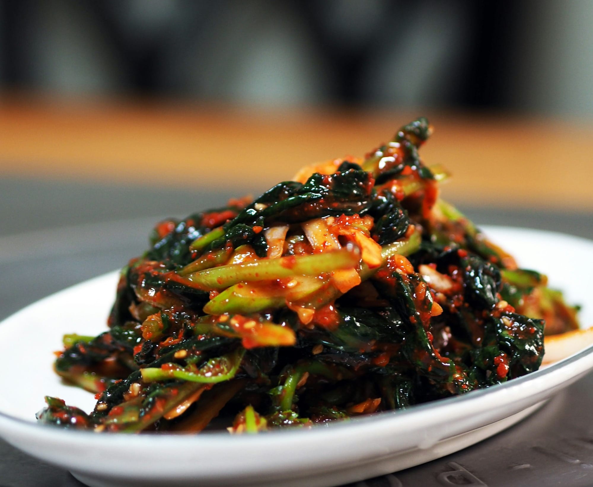 cooked food on white ceramic plate